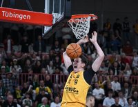 Basketball 2. Bundesliga 24/25 Playoff Spiel 4.
Walter Tigers Tuebingen - VET-CONCEPT Gladiators Trier