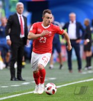 FUSSBALL WM 2018 Achtelfinale: Schweden - Schweiz