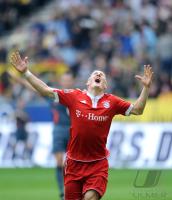 1. Fussball Bundesliga : JUBEL Bastian Schweinsteiger (FCB)
