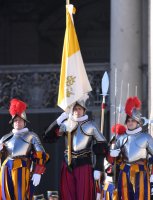 Rom;  Papst Franziskus I. spricht den Urbi Et Orbi Segen