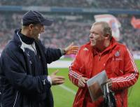 Fussball 1. Bundesliga  09/10  Co Trainer  Zeidler (Hoffenheim) und Gerland (FC Bayern)
