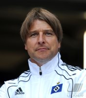 Fussball 1. Bundesliga : Trainer Michael Oenning (Hamburger SV)