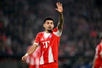 Fussball  Achtelfinal Rueckspiel CHL 25/26: FC Bayern Muenchen - Atalanta Bergamo