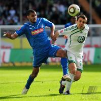 FUSSBALL, 1. BUNDESLIGA, 29. Spieltag: Wolfsburg - Hoffenheim