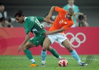 FUSSBALL  Olympia 2008   Vorrunde  Maenner  Holland - Nigeria