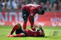 Fussball, 1. Bundesliga  Saison 2013/2014: Hannover 96 -  Hamburger SV