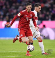 Fussball 1. Bundesliga Saison 18/19: FC Bayern Muenchen - VfB Stuttgart