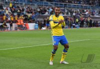 Fussball U 21 Europameisterschaft 2015: JUBEL Isaac Kiese Thelin (Schweden)