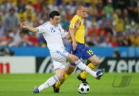FUSSBALL EURO 2008: Griechenland - Schweden
