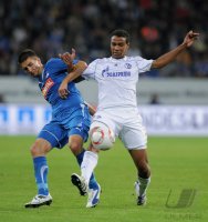 Fussball 1. Bundesliga  Saison 2010/2011 TSG 1899 Hoffenheim - FC Schalke 04