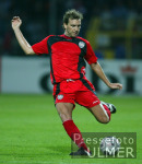 FUSSBALL  2. Bundesliga Frank Gerster (SSV) am Ball