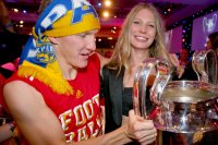 Fussball Champions League Finale 2013: Bankett des FC Bayern Muenchen nach dem Gewinn des Champions League Finales 2013