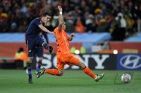 FUSSBALL WM 2010  FINALE:  Holland - Spanien