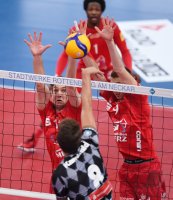 Volleyball 1. Bundesliga  Saison 19/20:  TV Rottenburg - WWK Volleys Herrsching