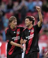 FUSSBALL Europa League  2010/2011:  JUBEL Bayer 04 Leverkusen