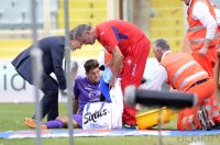 FUSSBALL SERIE A 2013/2014: Mario Gomez (AC Florenz) verletzt