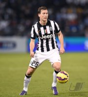 Fussball Supercoppa Italia Finale 2014 in Doha: Stephan Lichtsteiner (Juventus Turin)