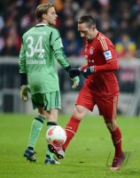 Fussball 1. Bundesliga Saison 12/13: Franck Ribery (FC Bayern Muenchen)