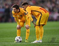 Fussball CHL 15/16 Viertelfinale: Atletico Madrid - FC Barcelona