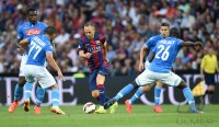FUSSBALL International 2014/2015: Andres Iniesta (Barca)