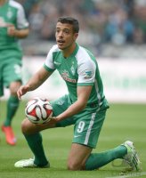 Fussball, 1. Bundesliga  Saison 2014/2015: SV Werder Bremen - Borussia Moenchengladbach
