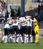 Fussball 3. Bundesliga : Kreis, Verschwoerung (TuS Koblenz)