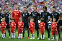 Fussball 1. Bundesliga, Supercup: FC Bayern Muenchen - Borussia Dortmund