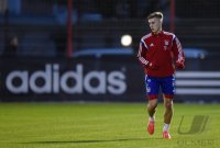 Fussball 1. Bundesliga Saison 14/15: Training FC Bayern Muenchen