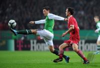 FUSSBALL, DFB POKAL, ACHTELFINALE: WERDER - KAISERSLAUTERN