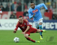 Fussball CHL  Saison 2011/2012:  FC Bayern Muenchen - SSC Neapel