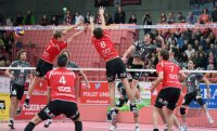 Volleyball  1. Bundesliga  14/15:  TV Rottenburg - Netzhoppers KW-Bestensee