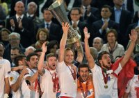 FUSSBALL EUROPA LEAGUE FINALE 13/14: JUBEL FC Sevilla