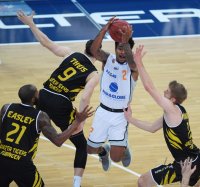 Basketball 1. Bundesliga 17/18 Hauptrunde: Walter Tigers Tuebingen - Mitteldeutscher Basketball Club