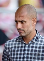 FUSSBALL 1. Bundesliga 14/15 Testspiel: Trainer Pep Guardiola (FC Bayern Muenchen)