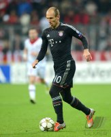 Fussball CHL&Atilde; Saison 12/13:  Arjen Robben (FC Bayern Muenchen)