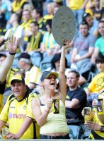 Fussball 1. Bundesliga: Borussia Moenchengladbach - Borussia Dortmund
