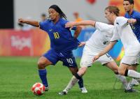 FUSSBALL  Olympia 2008   Vorrunde  Maenner   Neuseeland - Brasilien