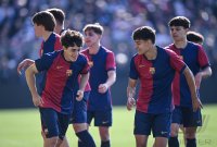 FUSSBALL Fussball UEFA Youth League 24/25: VfB Stuttgart - FC Barcelona