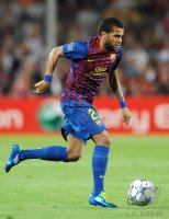Fussball Champions League  Saison 2011/2012:  Daniel Alves  (Barca)