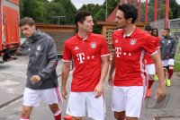 Fussball 1. Bundesliga 2016/2017: Fototermin beim FC Bayern Muenchen