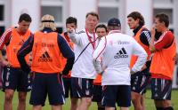 Fussball 1. Bundesliga: Training beim FC Bayern Muenchen