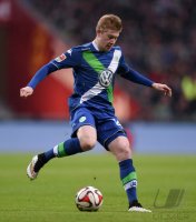 Fussball, 1. Bundesliga  Saison 2014/2015: SV Werder Bremen - VfL Wolfsburg