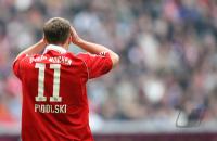Fussball 1. Bundesliga: Bayern, PODOLSKI