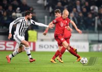 Fussball CHL 15/16 Achtelfinale: Juventus Turin - FC Bayern Muenchen