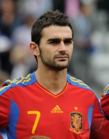 Fussball U21-EURO 2011 Halbfinale:  Adrian Lopez (Spanien)