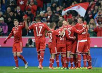Fussball  1. Bundesliga  13/14: TEAMJUBEL FC Bayern Muenchen