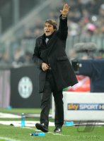 FUSSBALL SERIE A: Trainer Massimilliano Allegri (AC Mailand)