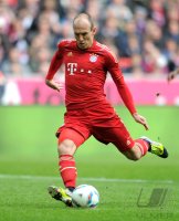 Fussball 1. Bundesliga, Saison 2011/2012:  Arjen Robben (FC Bayern Muenchen)