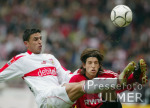 FUSSBALL   VfB Stuttgart - Bayer Leverkusen Spielszene