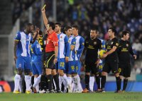 FUSSBALL International Primera Division 11/12: RCD Espanyol Barcelona - FC Barcelona